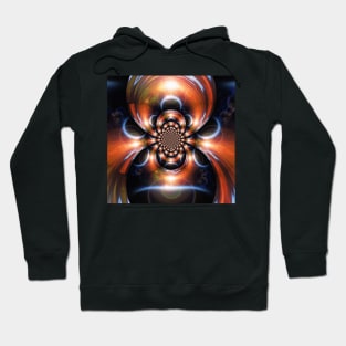 Eclipse fractal Hoodie